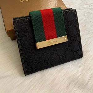 Authentic GUCCI Wallet with sherry line